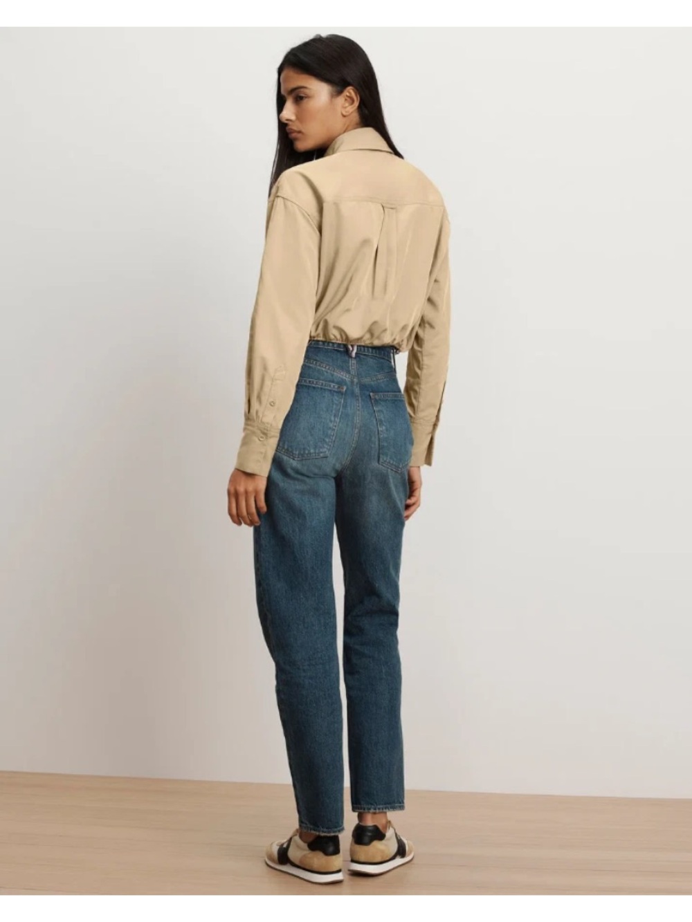 Veronica Beard Wilfred bungee button-down shirt - Picture 2 of 12